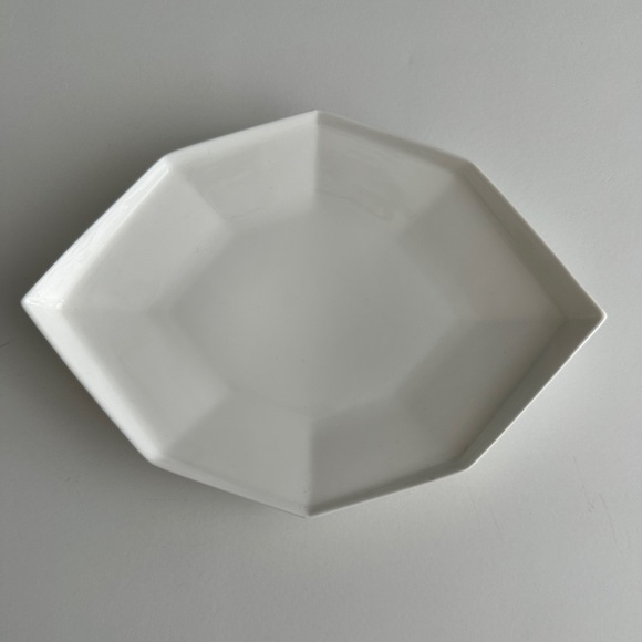 Faceted plate - unused - Picture 1 of 4